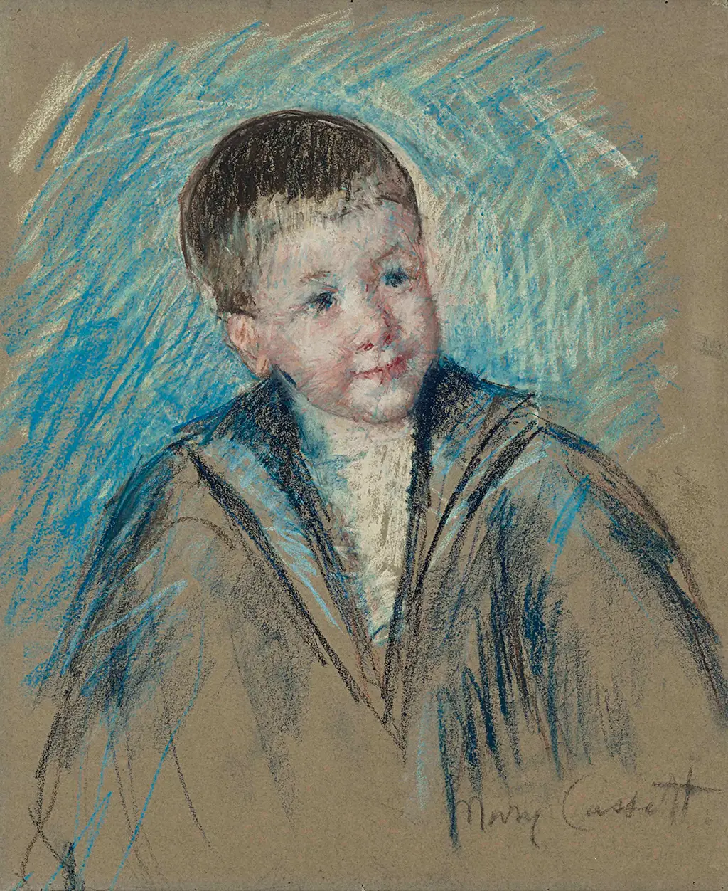 Sketch of Master St Pierre in Detail Mary Cassatt